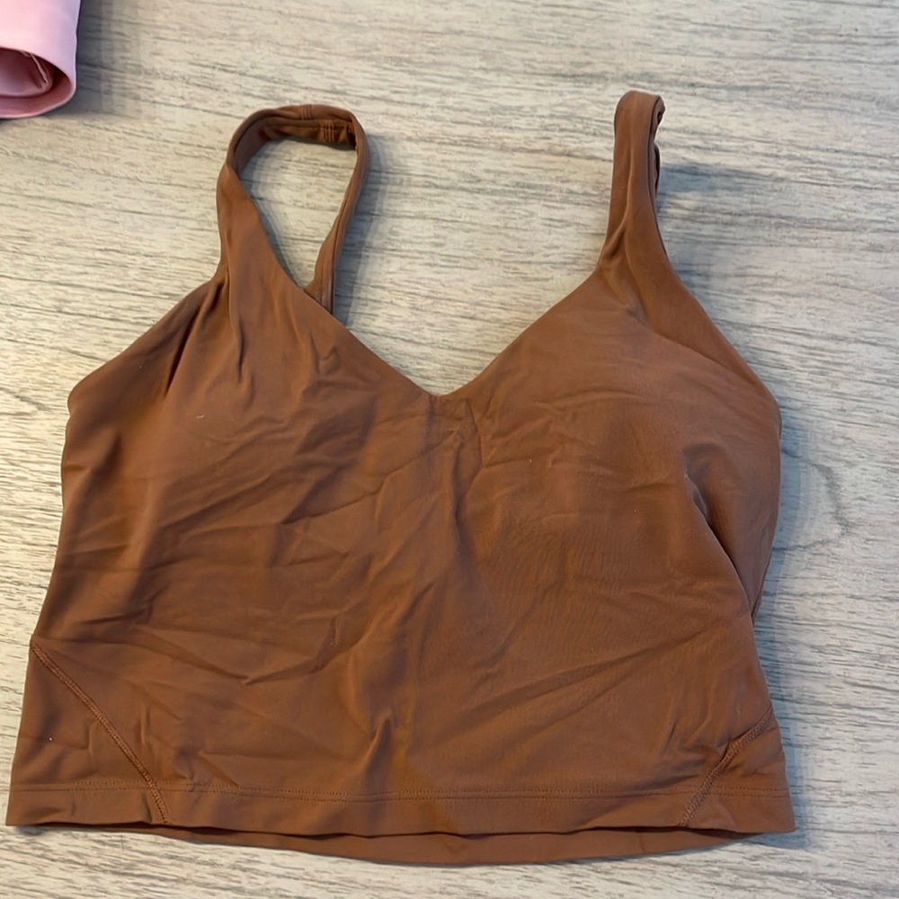 Lululemon brown align tank